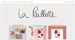 Desktop Screenshot of lapaillette.com