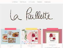 Tablet Screenshot of lapaillette.com